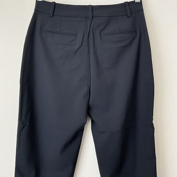Outerknown Pants Women Size 6 Dark Navy Virgin Wool Blend Trouser - Picture 10 of 10